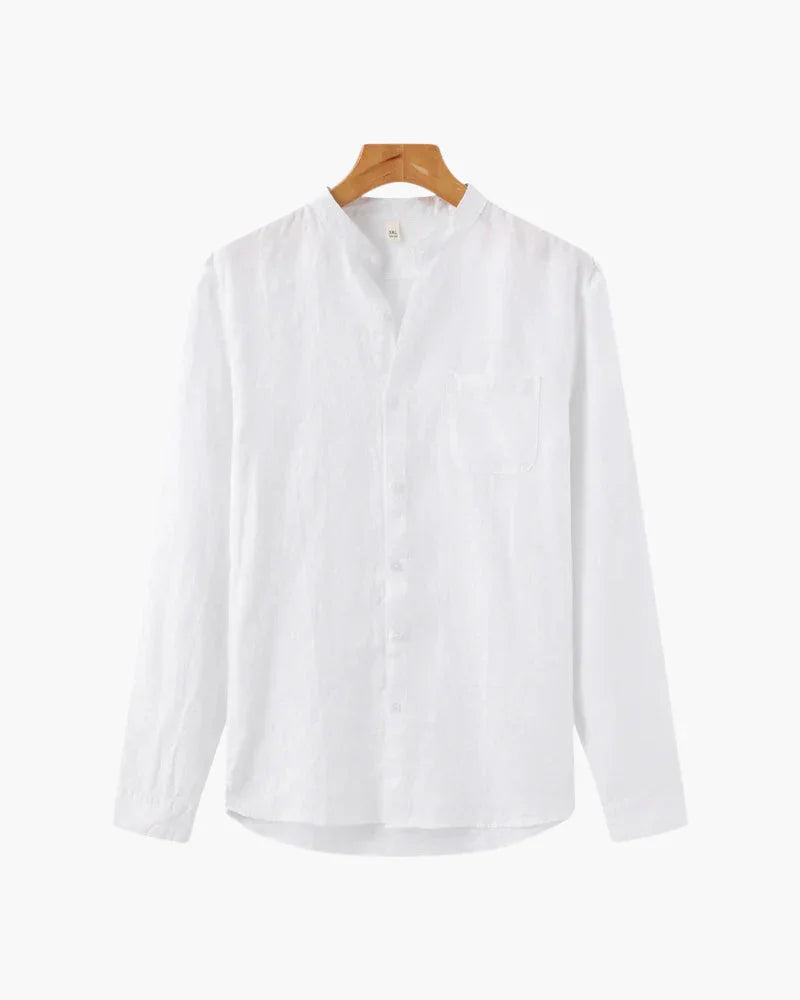 Camisa Elegante Pretoria en Lino 100%- Jamd