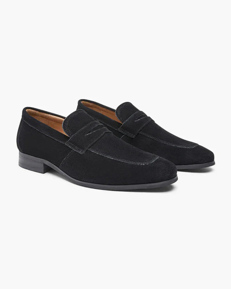 Mocasines Penny de Gamuza Jamd