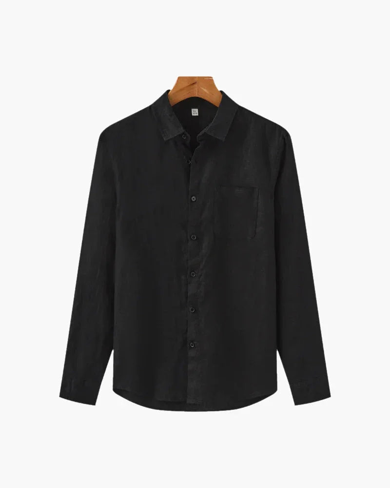 Camisa Elegante Pretoria en Lino 100%- Jamd