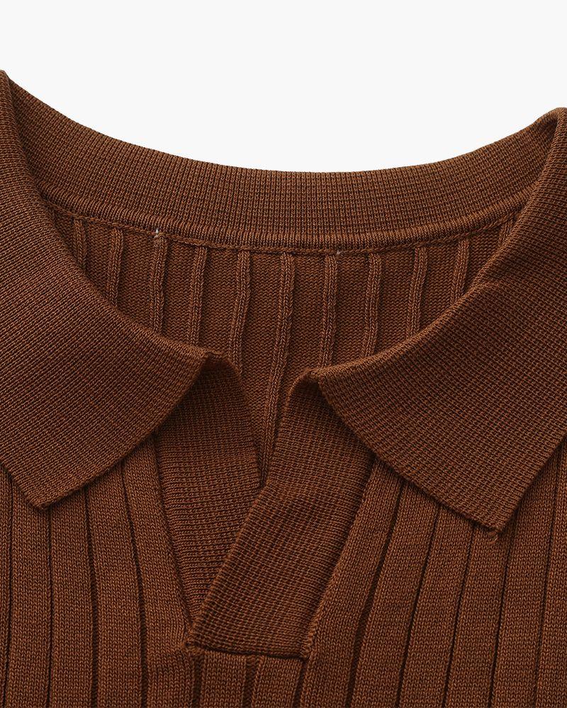 Polo Premium de Tejido Canalé Jamd