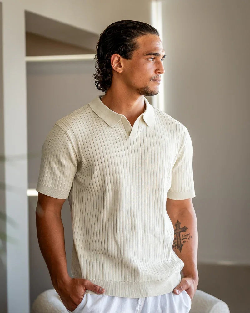 Polo Premium de Tejido Canalé Jamd