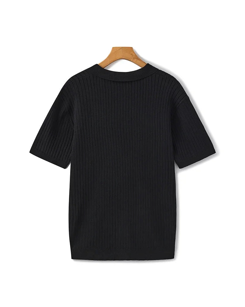 Polo Premium de Tejido Canalé Jamd