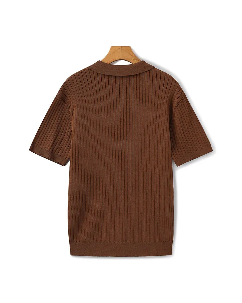 Polo Premium de Tejido Canalé Jamd