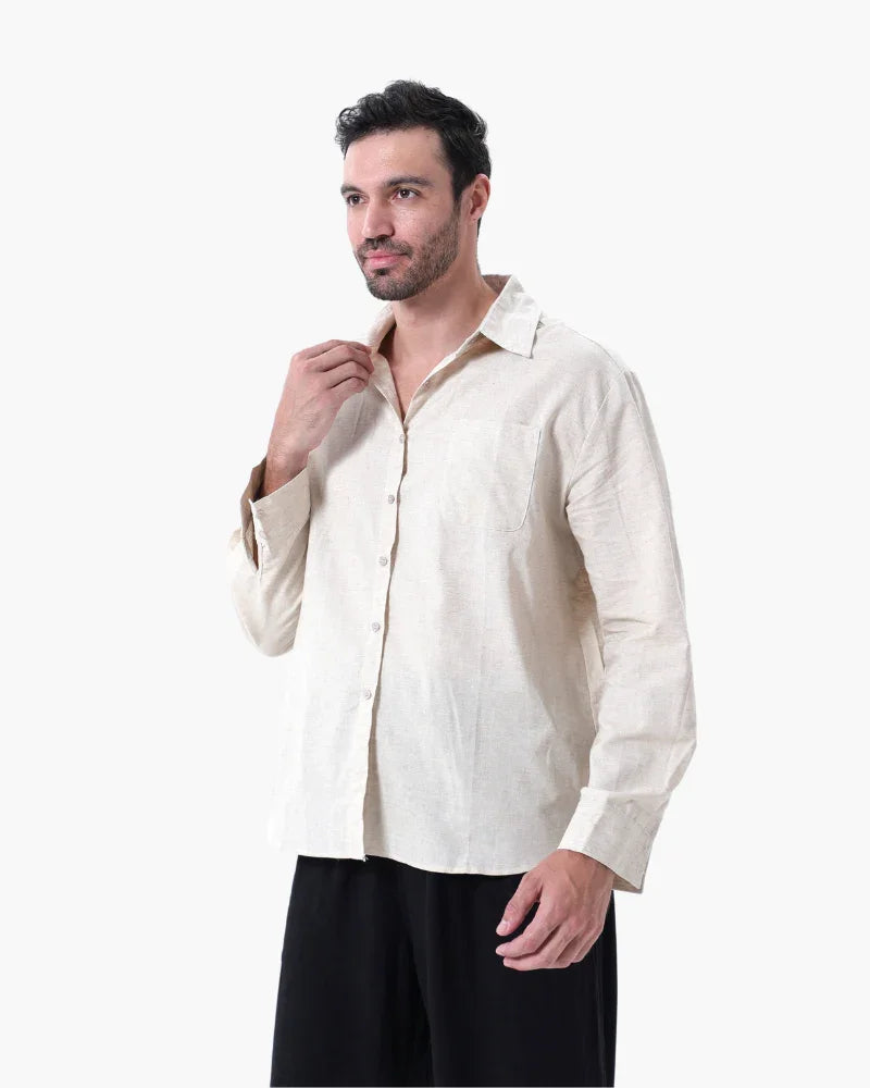 Camisa Elegante Pretoria en Lino 100%